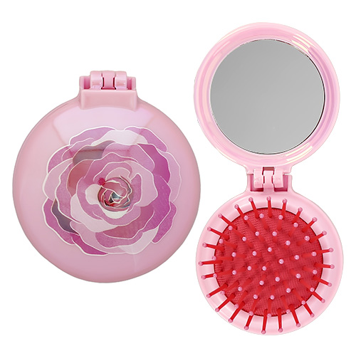 

Расческа для волос с зеркалом LADY PINK