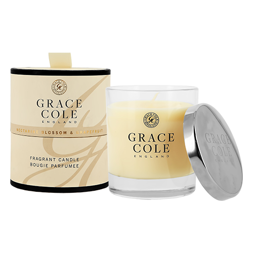 

Свеча ароматическая GRACE COLE NECTARINE BLOSSOM & GRAPEFRUIT 200 г