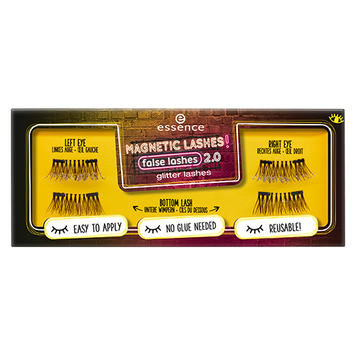 

Накладные ресницы ESSENCE MAGNETIC LASHES! магнитные Glitter lashes