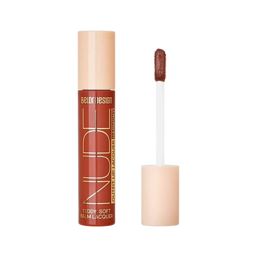 Блеск для губ BELORDESIGN NUDE HARMONY OUTFIT LIP лаковый, тон 27