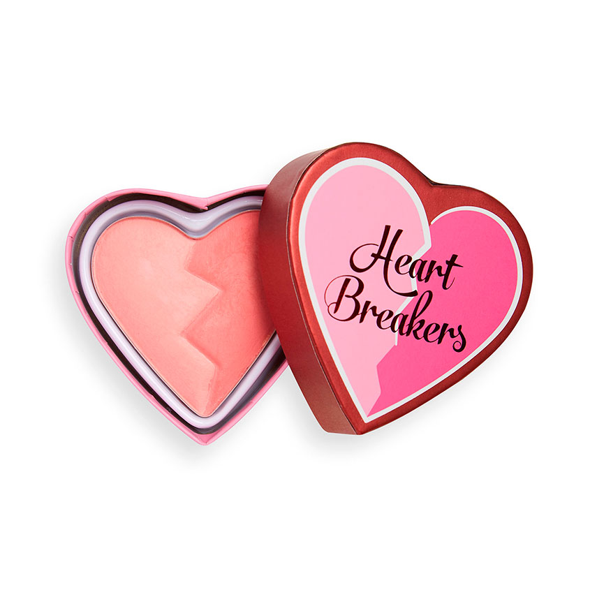 

Румяна для лица I HEART REVOLUTION HEART BREAKERS тон brave