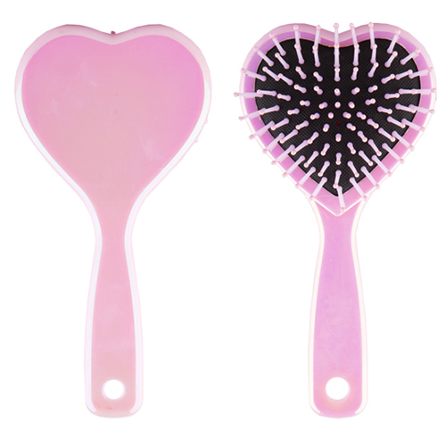 

Расческа для волос LADY PINK HEART малиновая