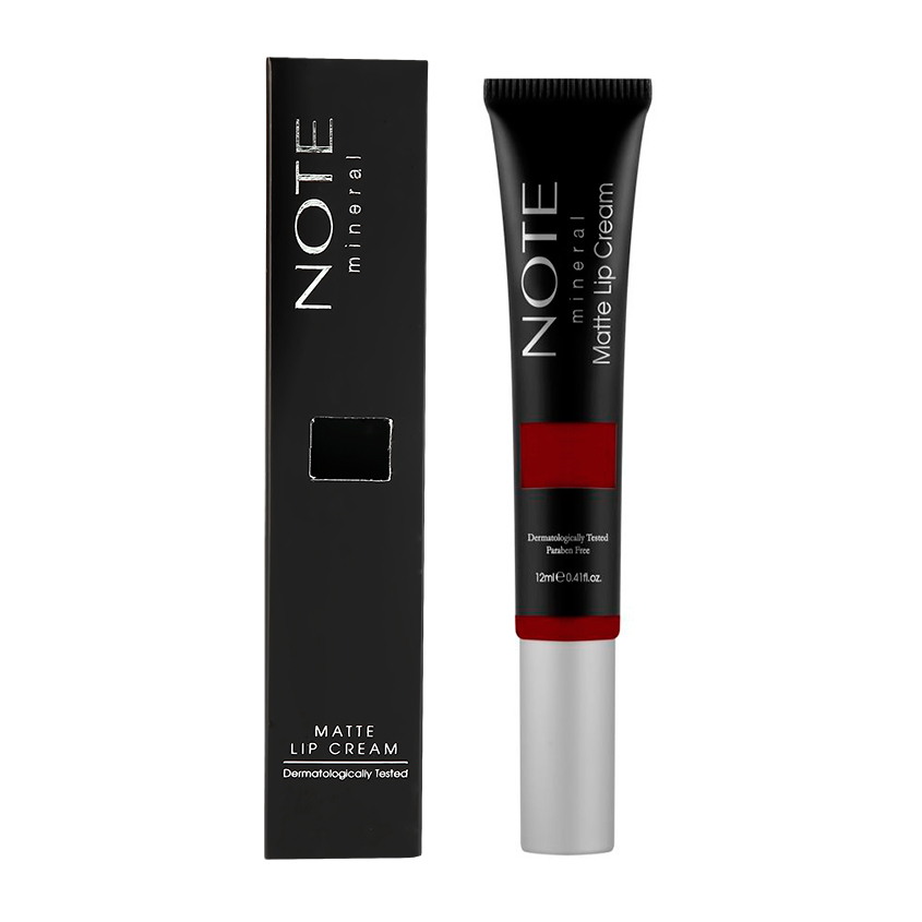 цена Крем для губ NOTE MINERAL MATTE LIP CREAM минеральный матовый тон 07