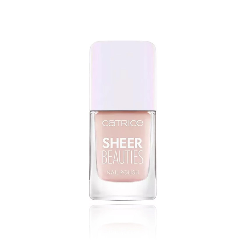 Лак для ногтей CATRICE SHEER BEAUTIES тон 020 Roses are rosy лак для ногтей sheer beauties nail polish catrice 10 5 мл 080 to be continuded