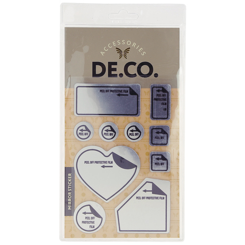 

Набор самоклеящихся зеркал DECO. 10 шт