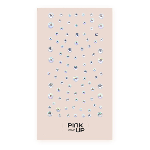 

Кристаллы для ногтей PINK UP DECOR 3D переводные тон 874