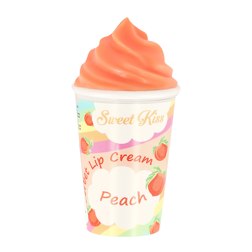 Бальзам для губ PARISA SWEET KISS SORBET LIP CREAM тон 03 персик parisa бальзам для губ parisa sweet kiss sorbet lip cream тон 06 карамель