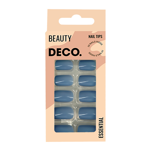 

Набор накладных ногтей DECO. ESSENTIAL cosmos 24 шт + клеевые стикеры 24 шт