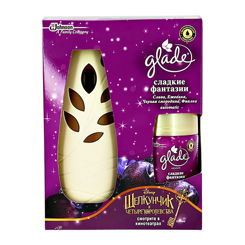 

Освежитель воздуха автоматический GLADE Сладкие фантазии 269 мл
