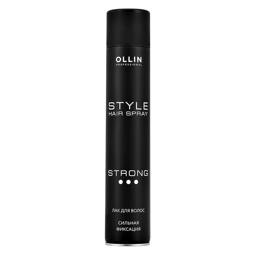 Лак для волос OLLIN PROFESSIONAL STYLE сильной фиксации 500 мл