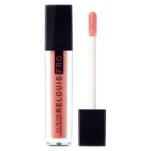 цена Румяна для лица RELOUIS RELOUIS PRO ALL-IN-ONE LIQUID BLUSH жидкие тон 01 coral