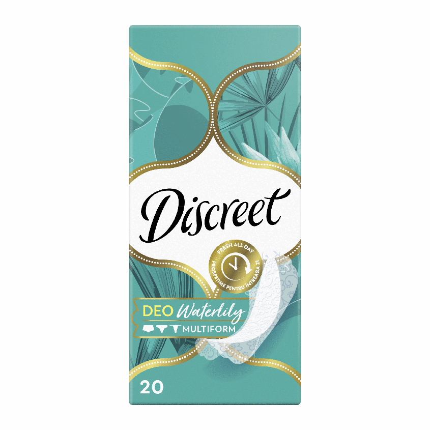 Прокладки ежедневные DISCREET DEO Waterlily 20 шт