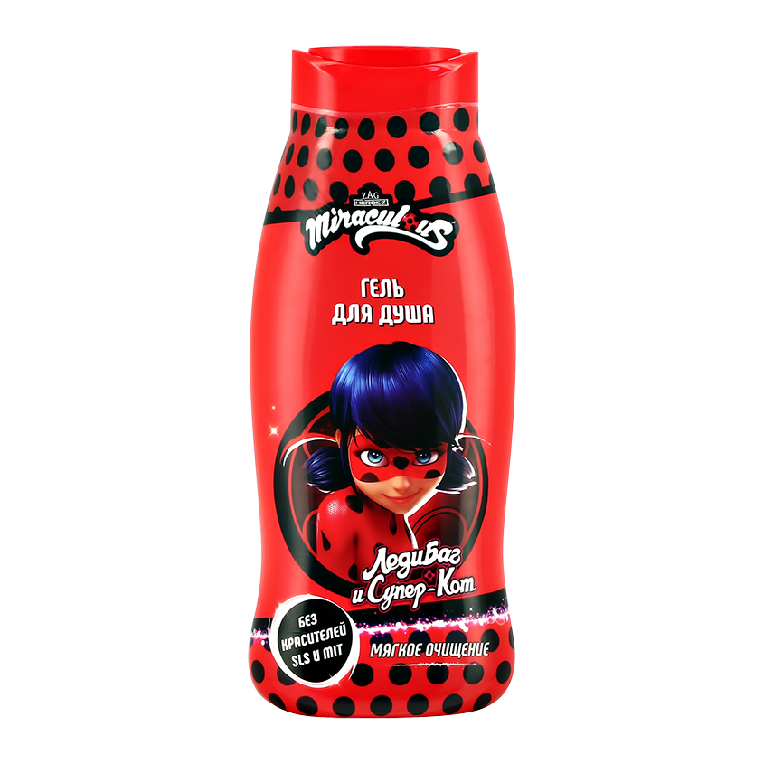 

Гель для душа MIRACULOUS детский ЛЕДИ БАГ мягкое очищение 400 мл