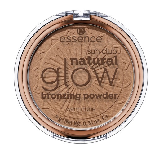 Бронзер для лица ESSENCE SUN CLUB NATURAL GLOW теплый тон 01