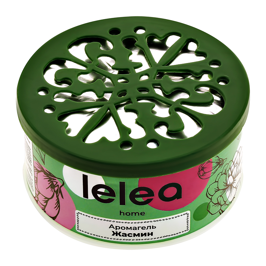 Ароматизатор воздуха гелевый LELEA Жасмин 70 г ароматизатор lelea ароматизатор воздуха гелевый роза