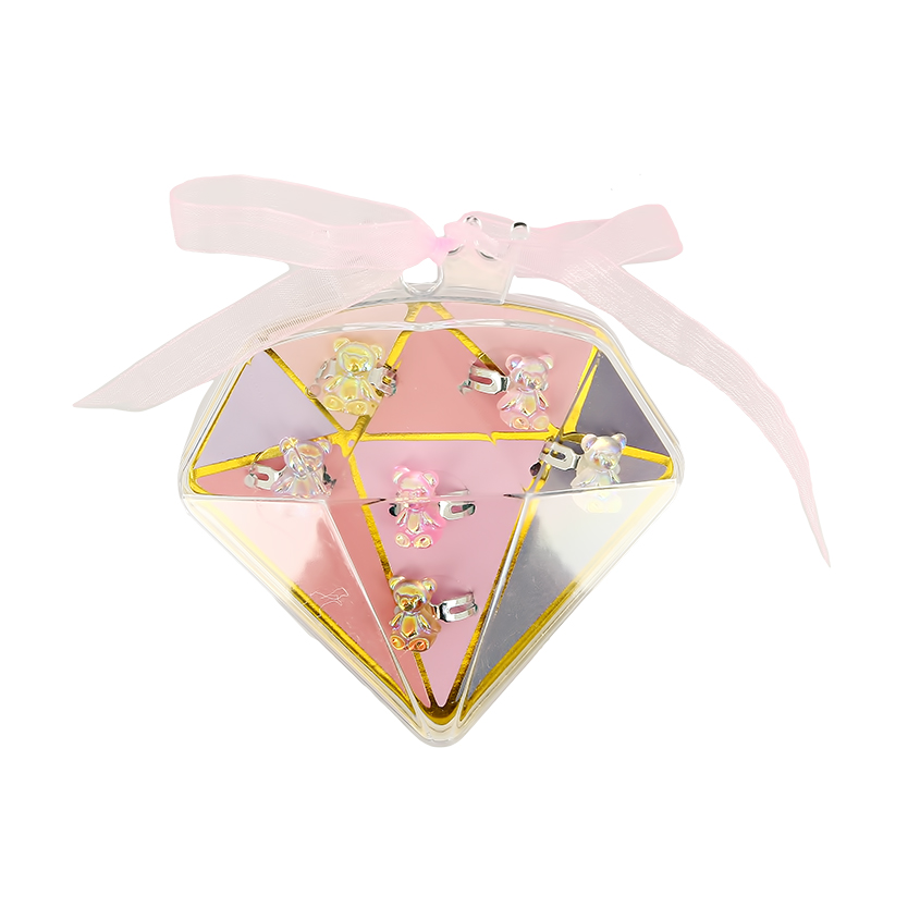 

Набор колец MISS PINKY 6 шт