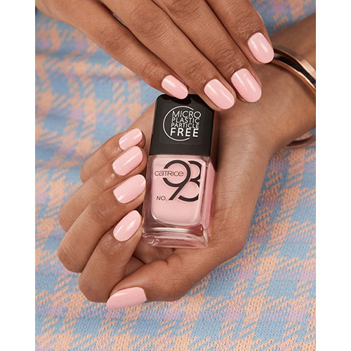 Лак для ногтей `CATRICE` ICONAILS GEL LACQUER тон 93 so many polish, so little nails (светло-розовый)