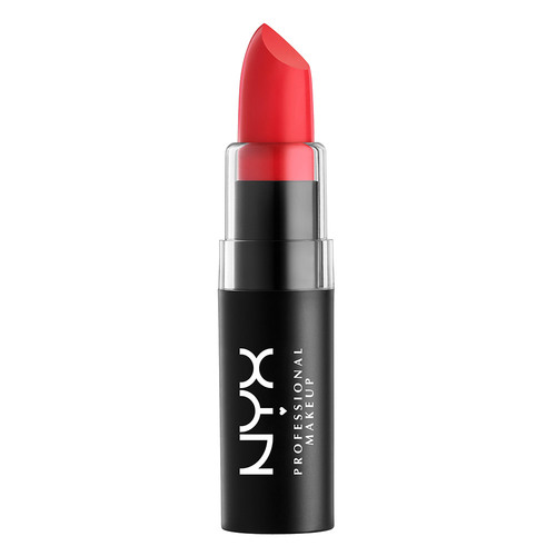 Помада для губ `NYX PROFESSIONAL MAKEUP` MATTE LIPSTICK тон 08 PURE RED матирующая