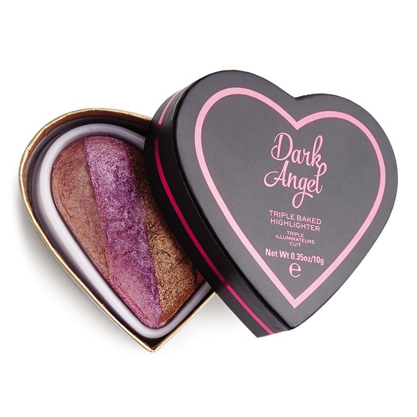 I HEART REVOLUTION Хайлайтер для лица I HEART REVOLUTION DARK ANGEL тон triple baked хайлайтер i heart revolution triple baked highlighter 10 гр