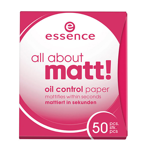 

Матирующие салфетки ESSENCE ALL ABOUT MATT 50 шт