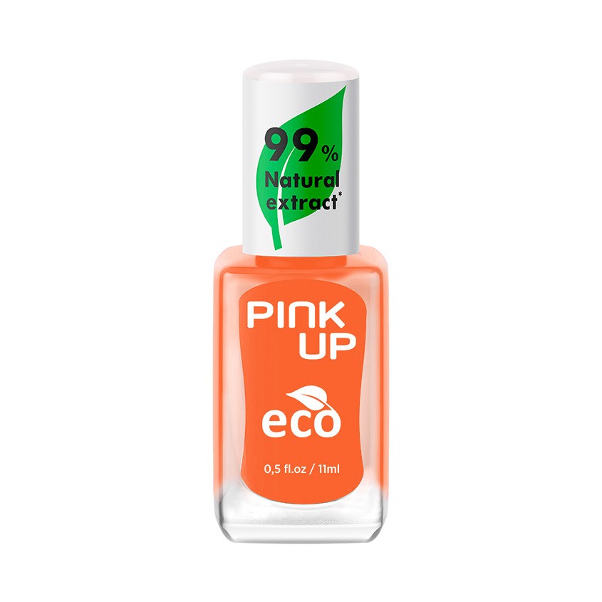 Лак для ногтей `PINK UP` `ECO` тон 21 с натуральными ингредиентами 11 мл