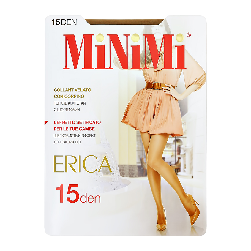 цена Колготки женские MINIMI ERICA 15 den Daino р-р 3