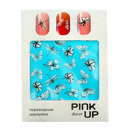 

Наклейки для ногтей переводные PINK UP DECOR NAIL DESIGN тон 567