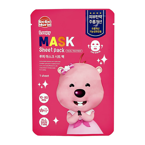 

Маска для лица PORORO разглаживающая 25 г