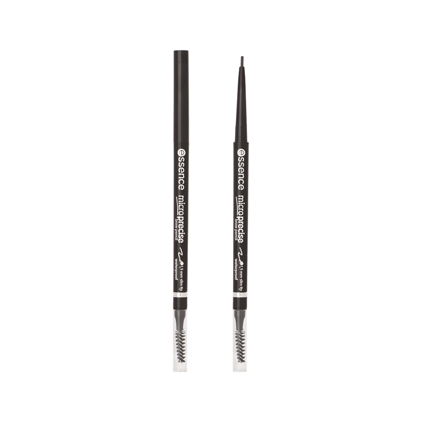 Карандаш для бровей ESSENCE MICRO PRECISE ультратонкий тон 08 Black brown
