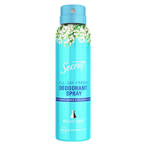 

Део-спрей жен. SECRET DELICATE SCENT 150 мл