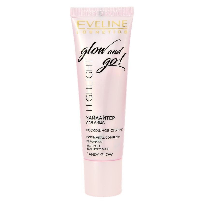 EVELINE Хайлайтер для лица EVELINE GLOW AND GO тон Candy eveline хайлайтер для лица eveline glow and go запеченный тон 01