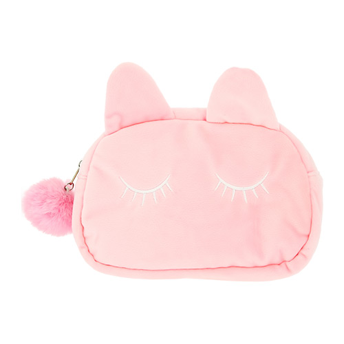 

Косметичка LADY PINK Котик розовая