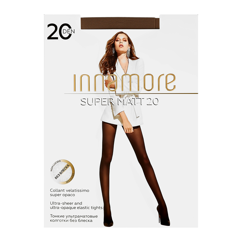 

Колготки женские INNAMORE SUPER MATT 20 den Daino р-р 4