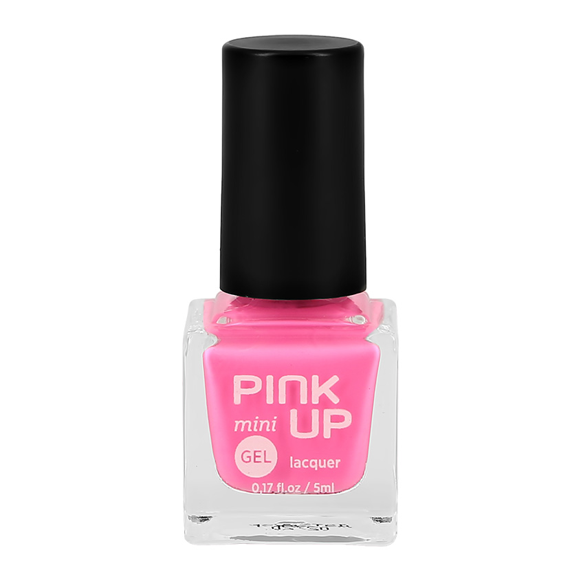 цена Лак для ногтей PINK UP MINI GEL тон 21 5 мл