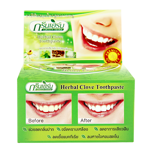 Паста зубная `GREEN HERB` травяная 25 г