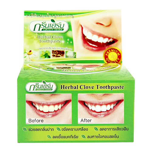 

Паста зубная GREEN HERB травяная 25 г