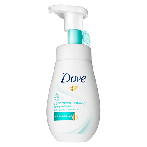 

Мусс для умывания DOVE BEAUTY SERUM для чувствительной кожи успокаивающий 160 мл