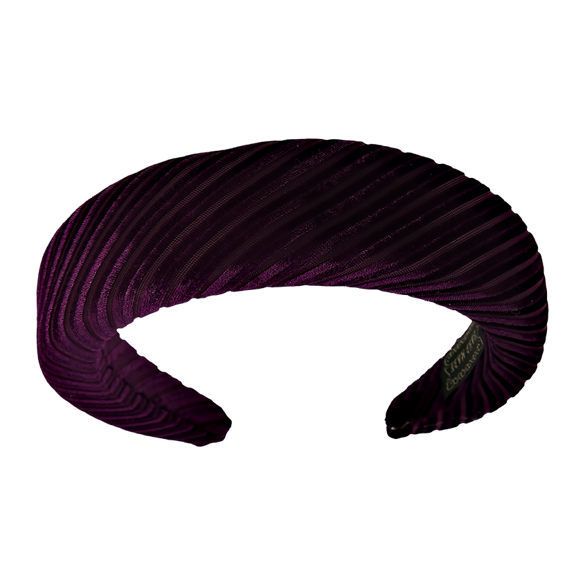 

Ободок LADY PINK VELVET SOUL wide