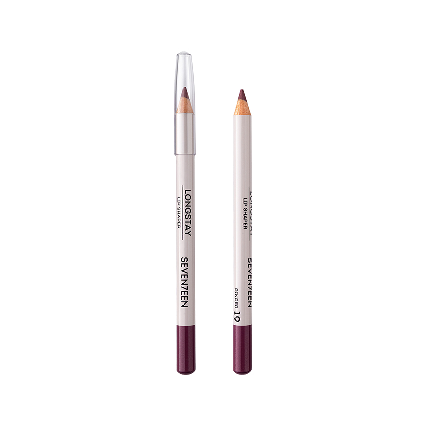Карандаш для губ SEVENTEEN LONGSTAY LIP SHAPER PENCIL стойкий тон 19 Леденец