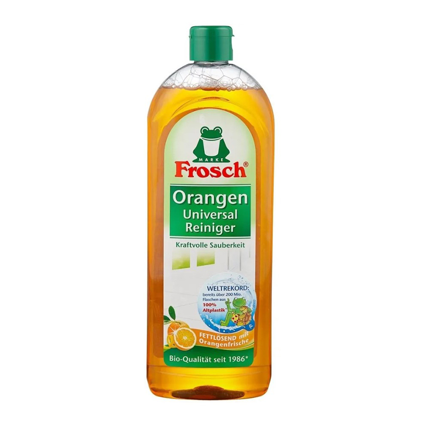 универсальное чистящее средство frosch универсальное чистящее средство сода FROSCH Средство чистящее FROSCH универсальное, апельсин 750 мл