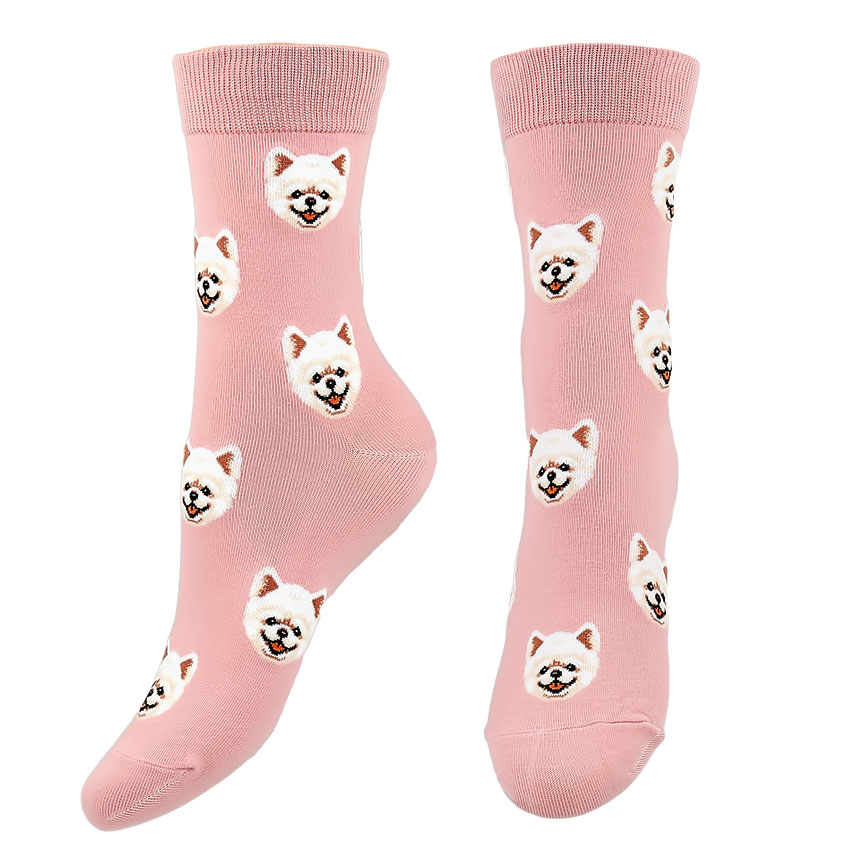 SOCKS Носки SOCKS Funny dog pink р-р единый socks носки socks funny dog р р единый