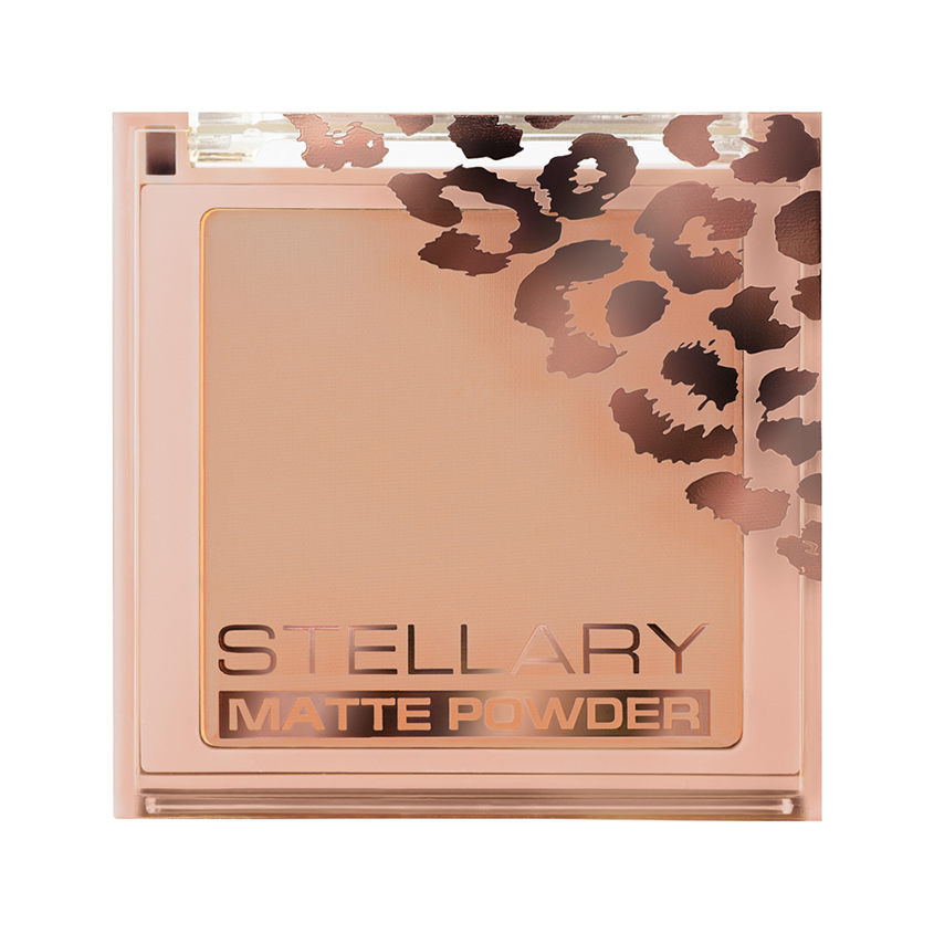 Пудра для лица STELLARY SOFT MATTE POWDER компактная тон F 04 Песочно-бежевый