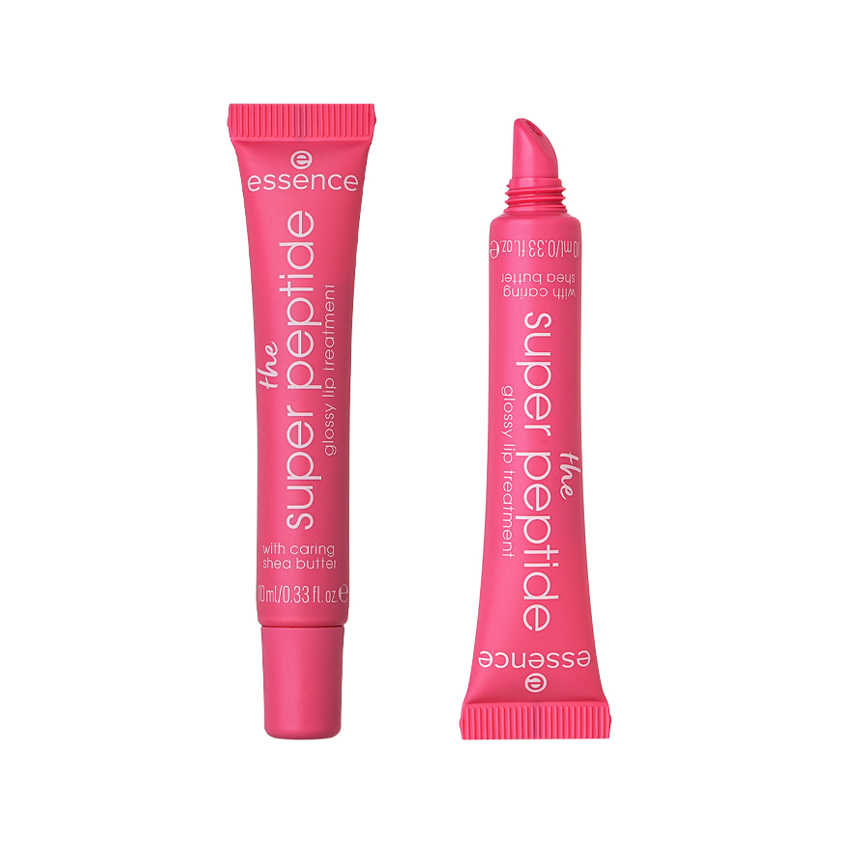 Бальзам для губ ESSENCE THE SUPER PEPTIDE ухаживающий c глянцевым финишем тон 02 Pinkified!