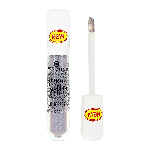 

Верхнее покрытие для губ ESSENCE GET YOUR GLITTER ON тон 03