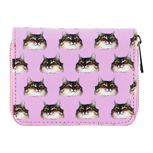 

Кошелек LADY PINK маленький с котами