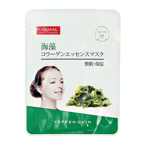 

Маска для лица DERMAL YEPPEN SKIN с коллагеном и экстрактом морских водорослей смягчающая 23 г