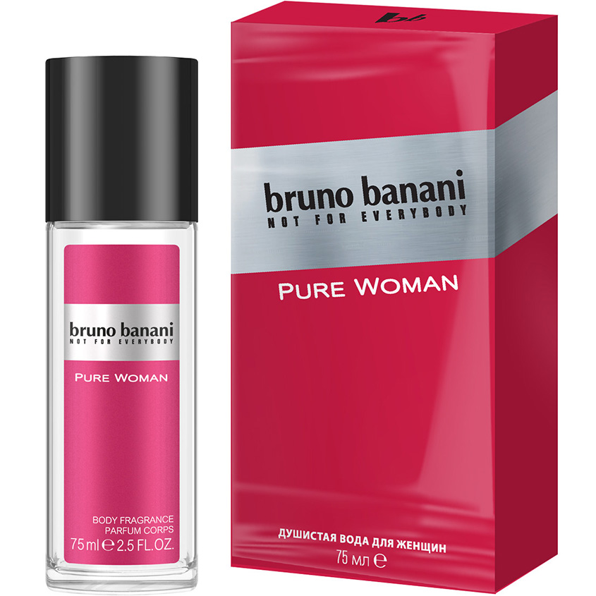 

Душистая вода BRUNO BANANI PURE WOMAN жен. 75 мл