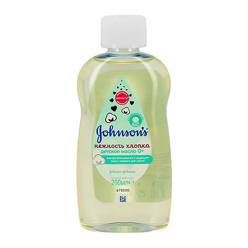 

Масло детское JOHNSONS BABY НЕЖНОСТЬ ХЛОПКА 200 мл
