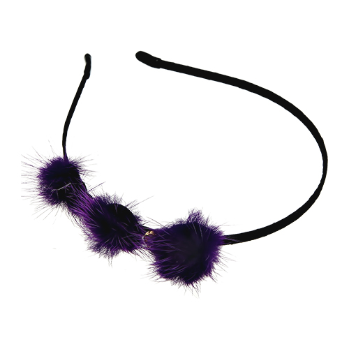 

Ободок LADY PINK WARM UP fur
