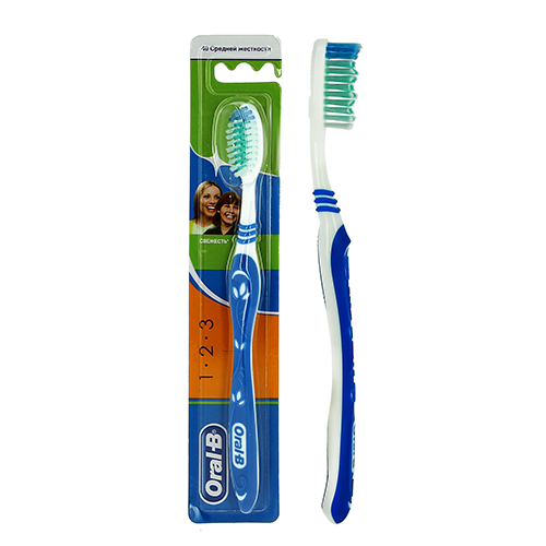 

Щетка зубная ORAL-B Натуральная свежесть средняя